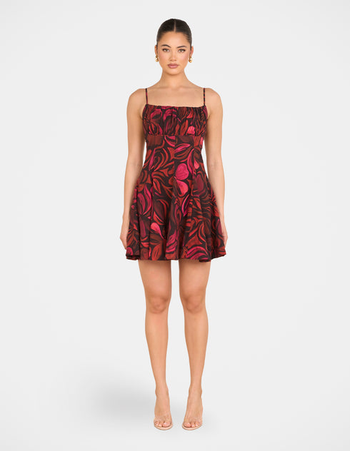 Anita  Flared Mini Dress